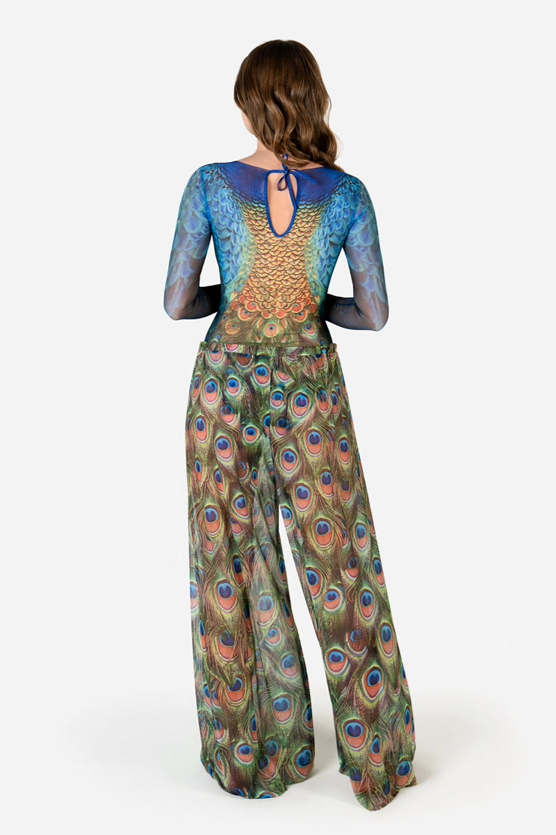 Beach Pants “Peacock Mayura”