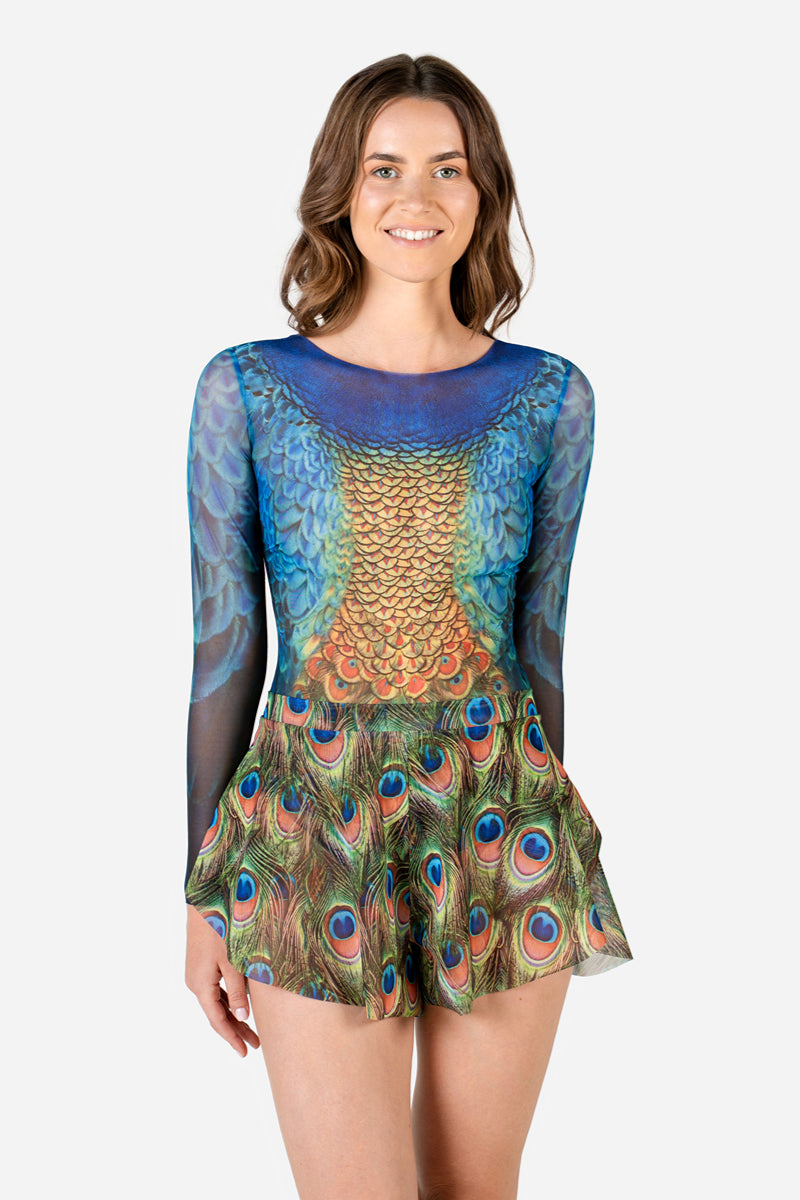 Shorts for Ladies “Peacock Mayura”