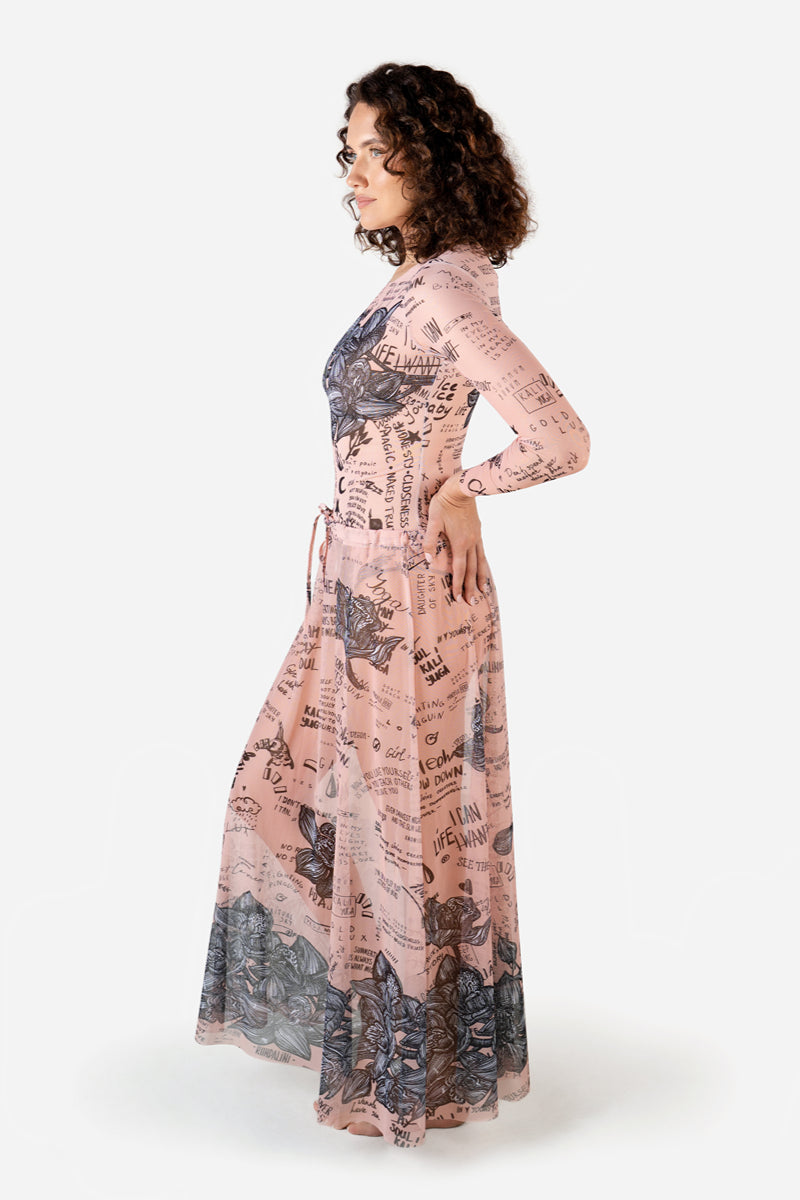 Beach Skirt “Nude Body-Art”