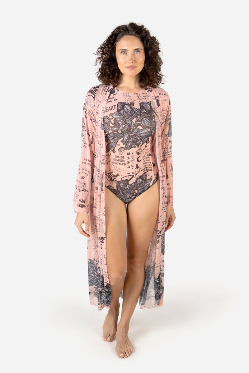Beach Robe “Nude Body-Art”