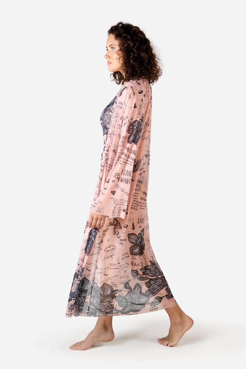 Beach Robe “Nude Body-Art”