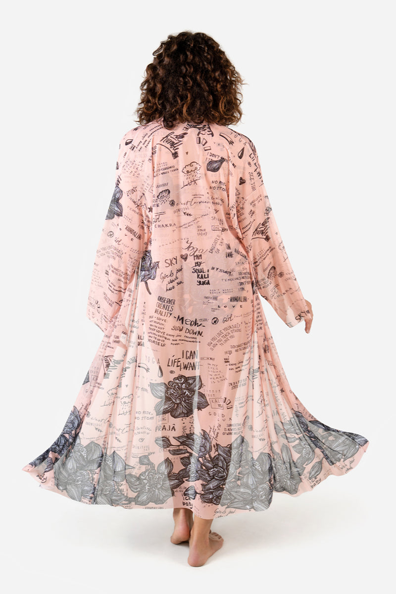 Beach Robe “Nude Body-Art”