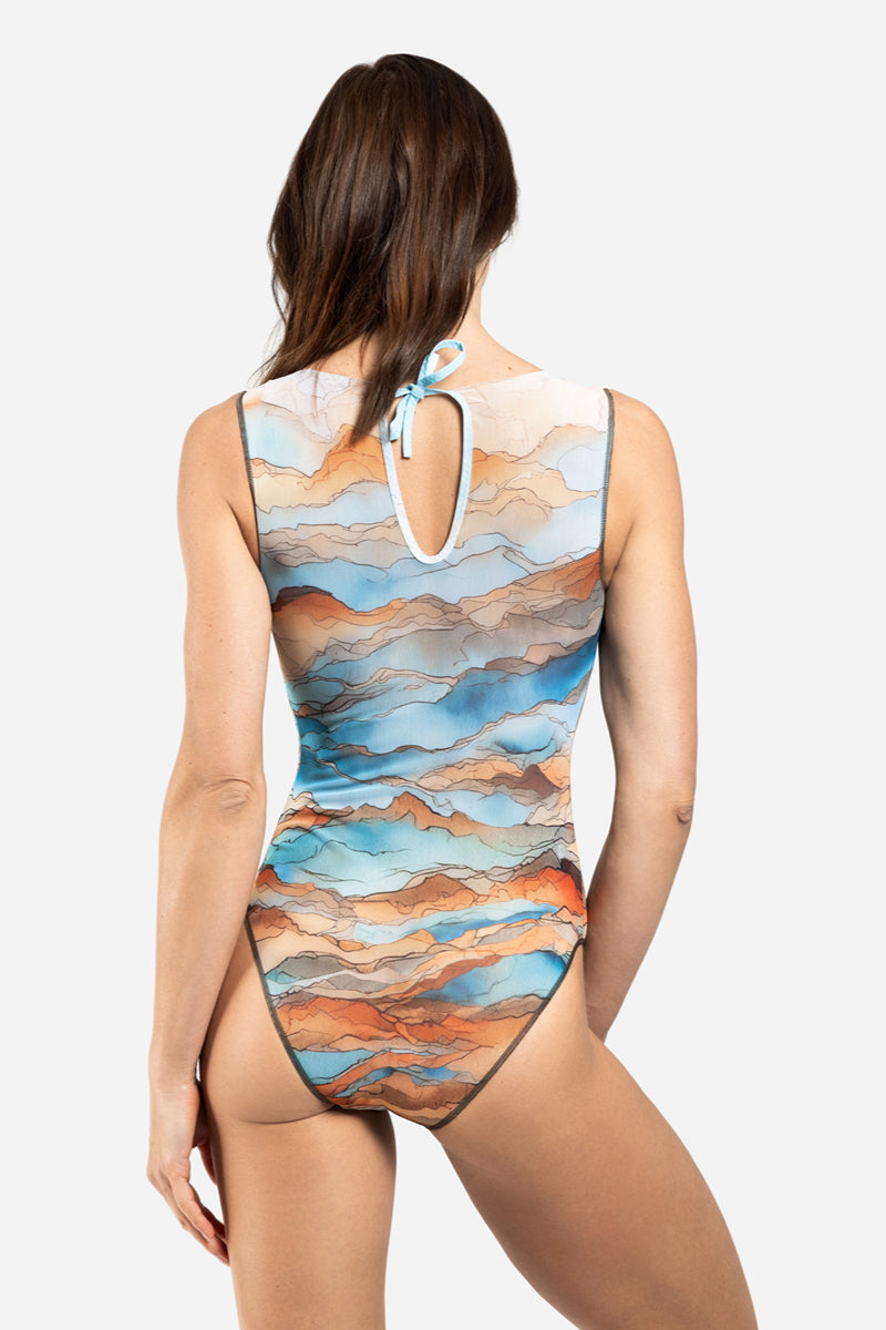 One-piece Sleeveless Swimsuit “Anza”