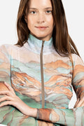 Zipper Swimsuit with Sleeves “Taghazout”