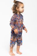 Shorts de playa para niños “Verde medieval”