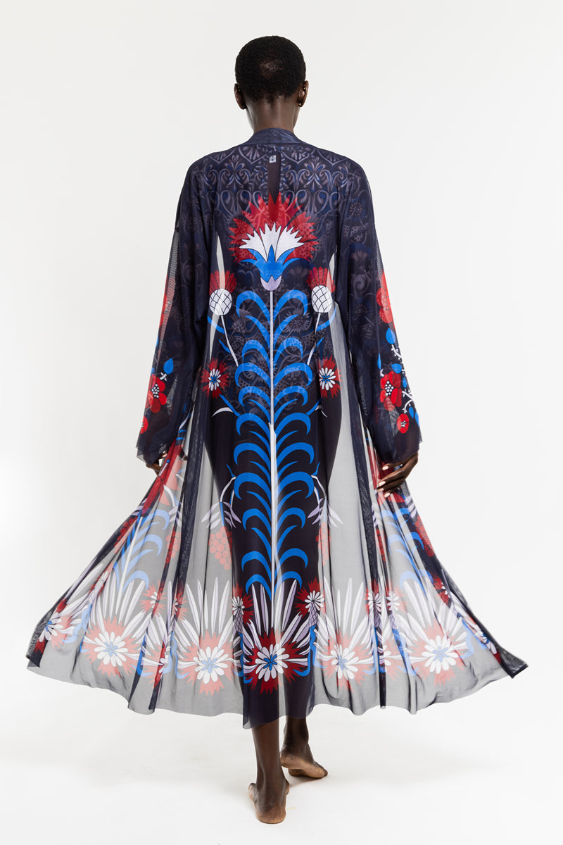 Beach Robe “Medieval Rose”