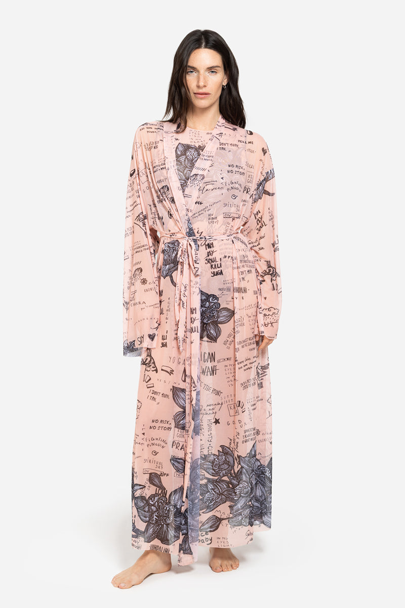 Beach Robe “Nude Body-Art”
