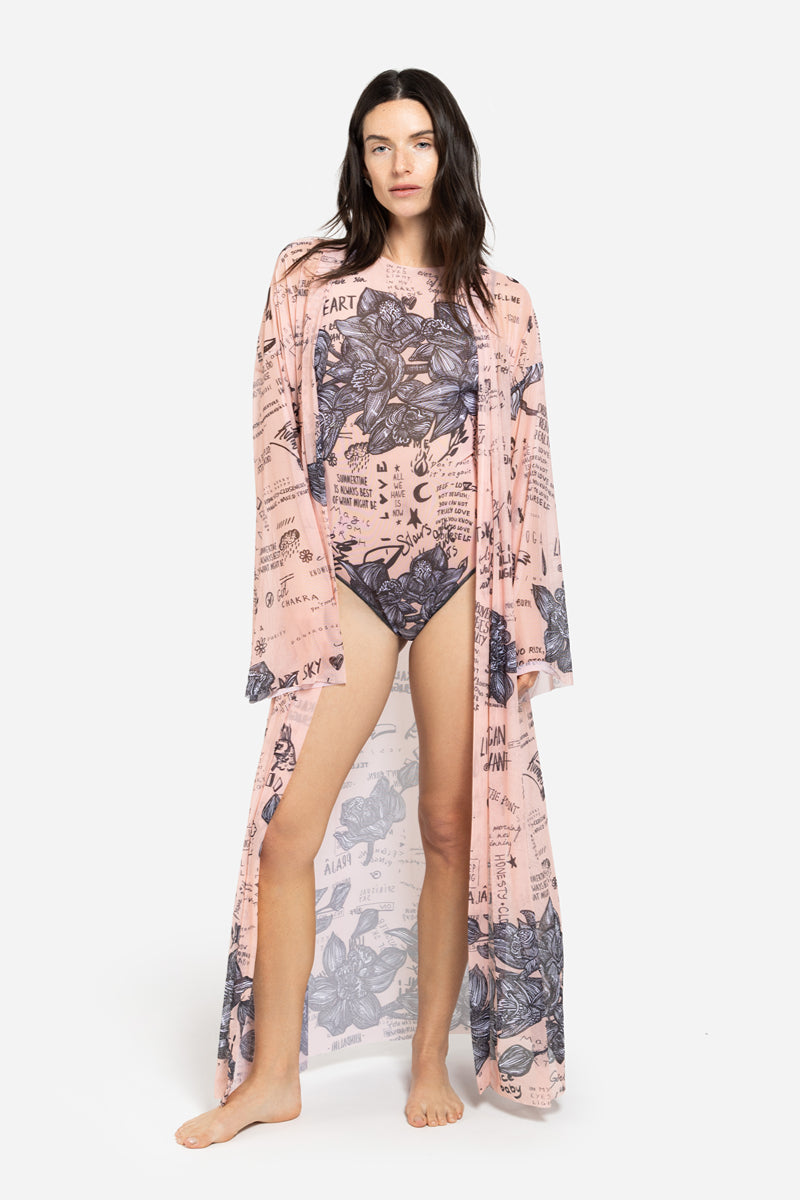 Beach Robe “Nude Body-Art”