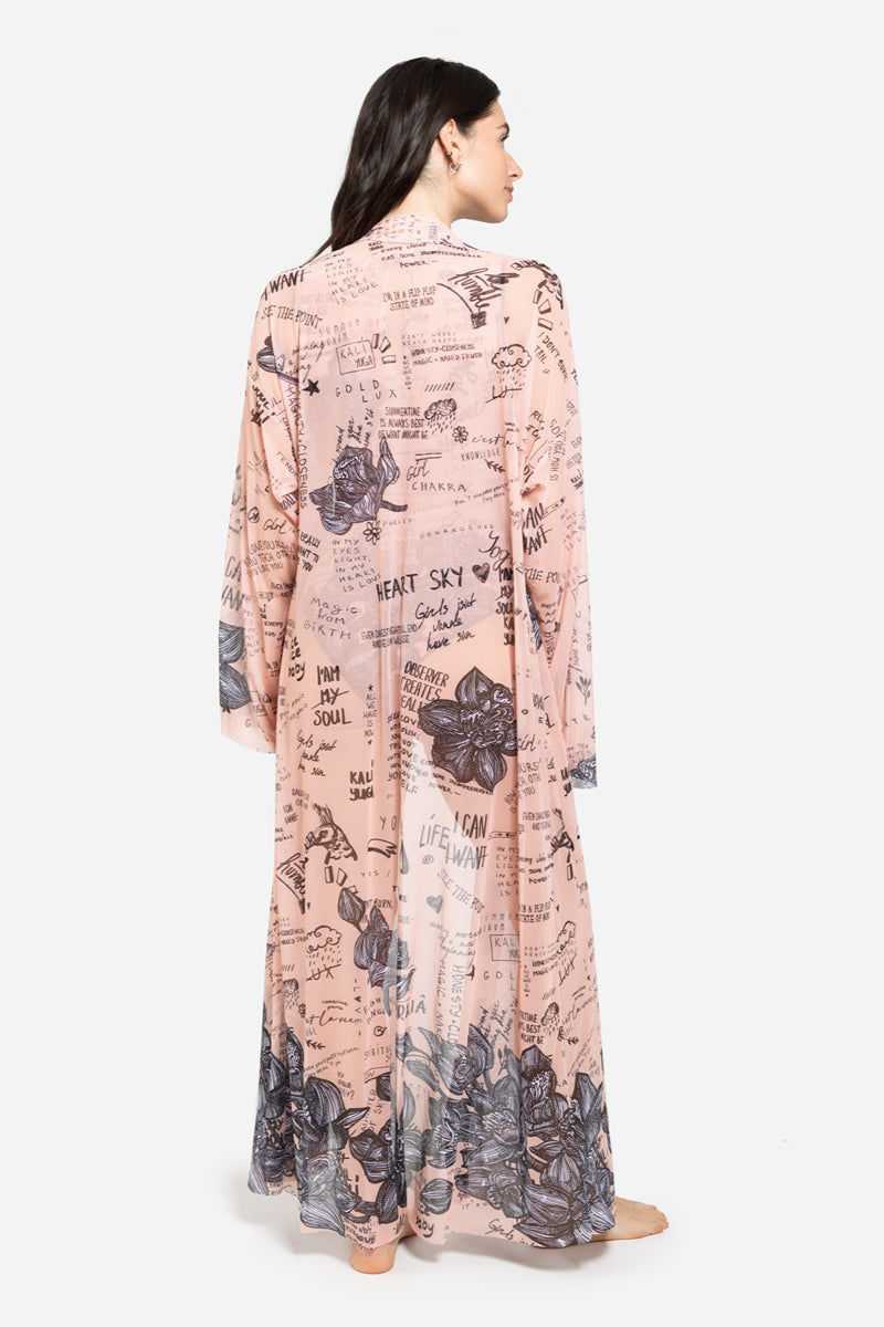 Beach Robe “Nude Body-Art”