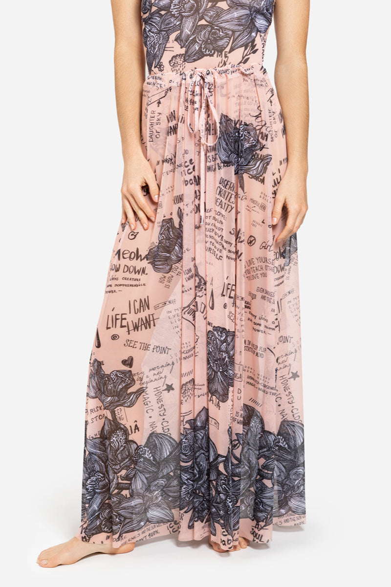 Beach Skirt “Nude Body-Art”