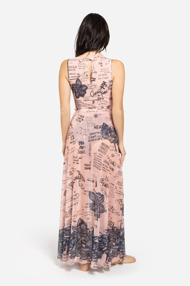 Beach Skirt “Nude Body-Art”