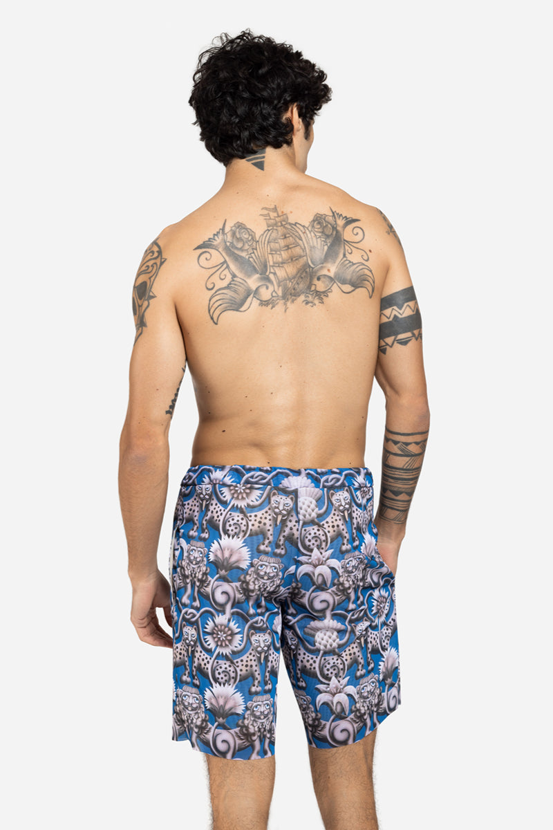 Men's Bermudas “Medieval Blue”