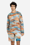 Men's Beach T-shirt with Hood “Anza”