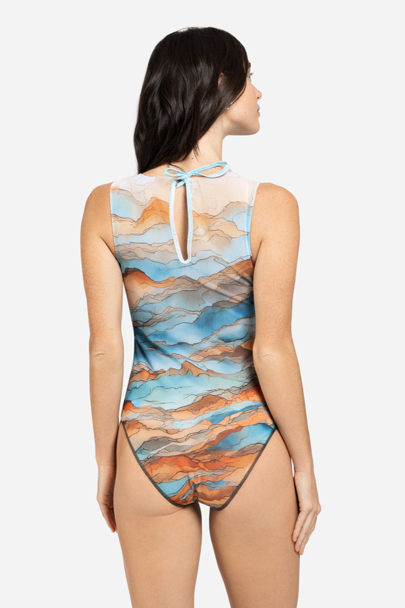 One-piece Sleeveless Swimsuit “Anza”