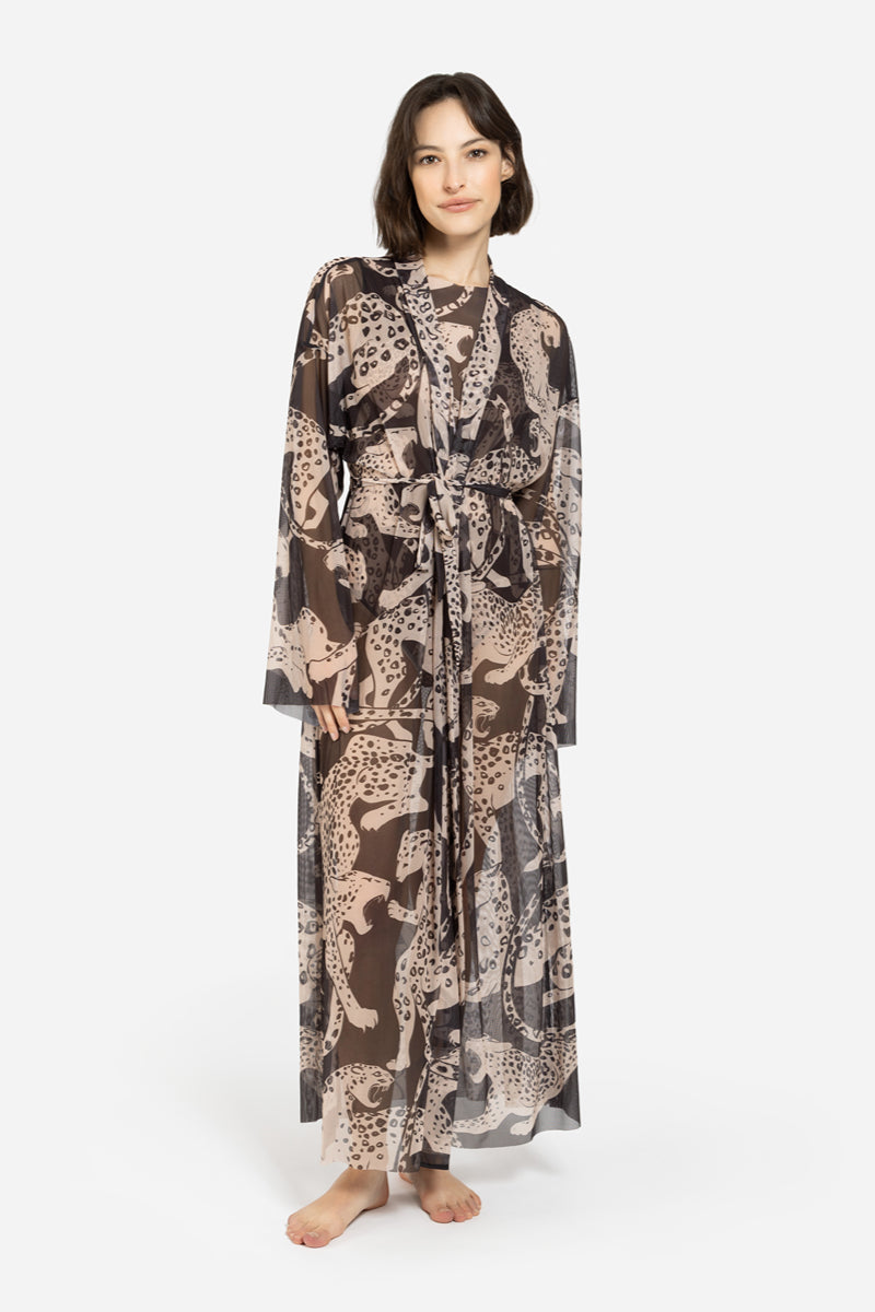 Beach Robe “Wild Сat”