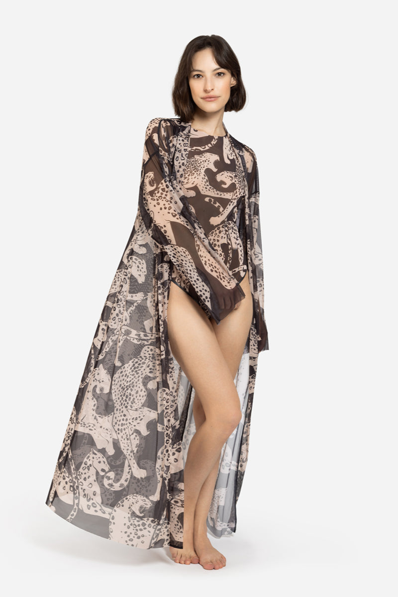 Beach Robe “Wild Сat”