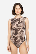 One-piece Sleeveless Swimsuit “Wild Cat”