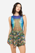 Shorts for Ladies “Peacock Mayura”