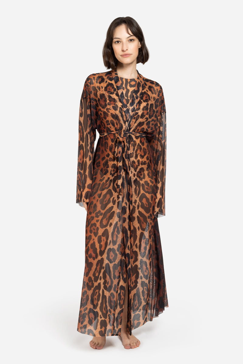 Beach Robe “Leopard 25”