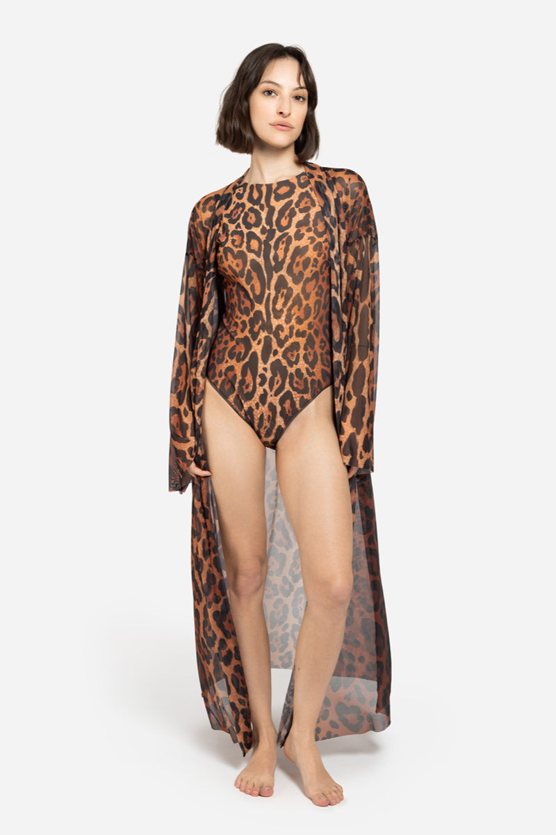 Beach Robe “Leopard 25”
