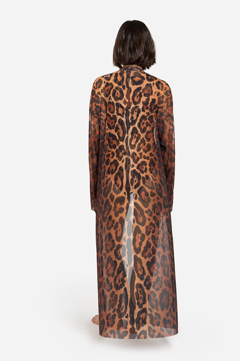 Beach Robe “Leopard 25”