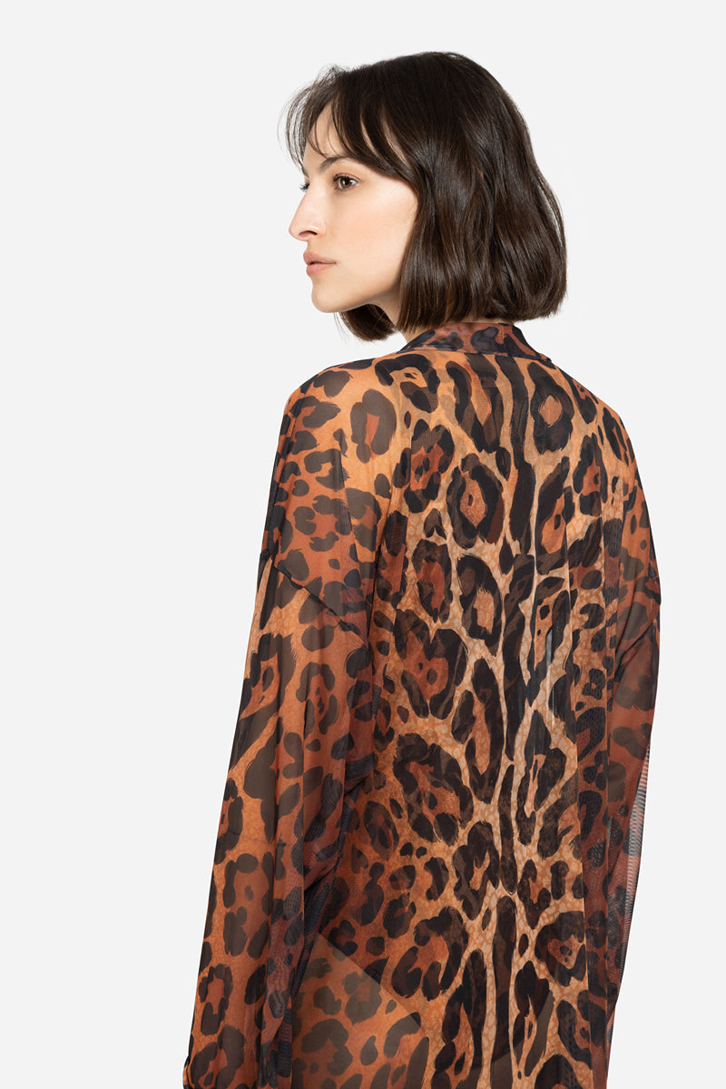 Beach Robe “Leopard 25”